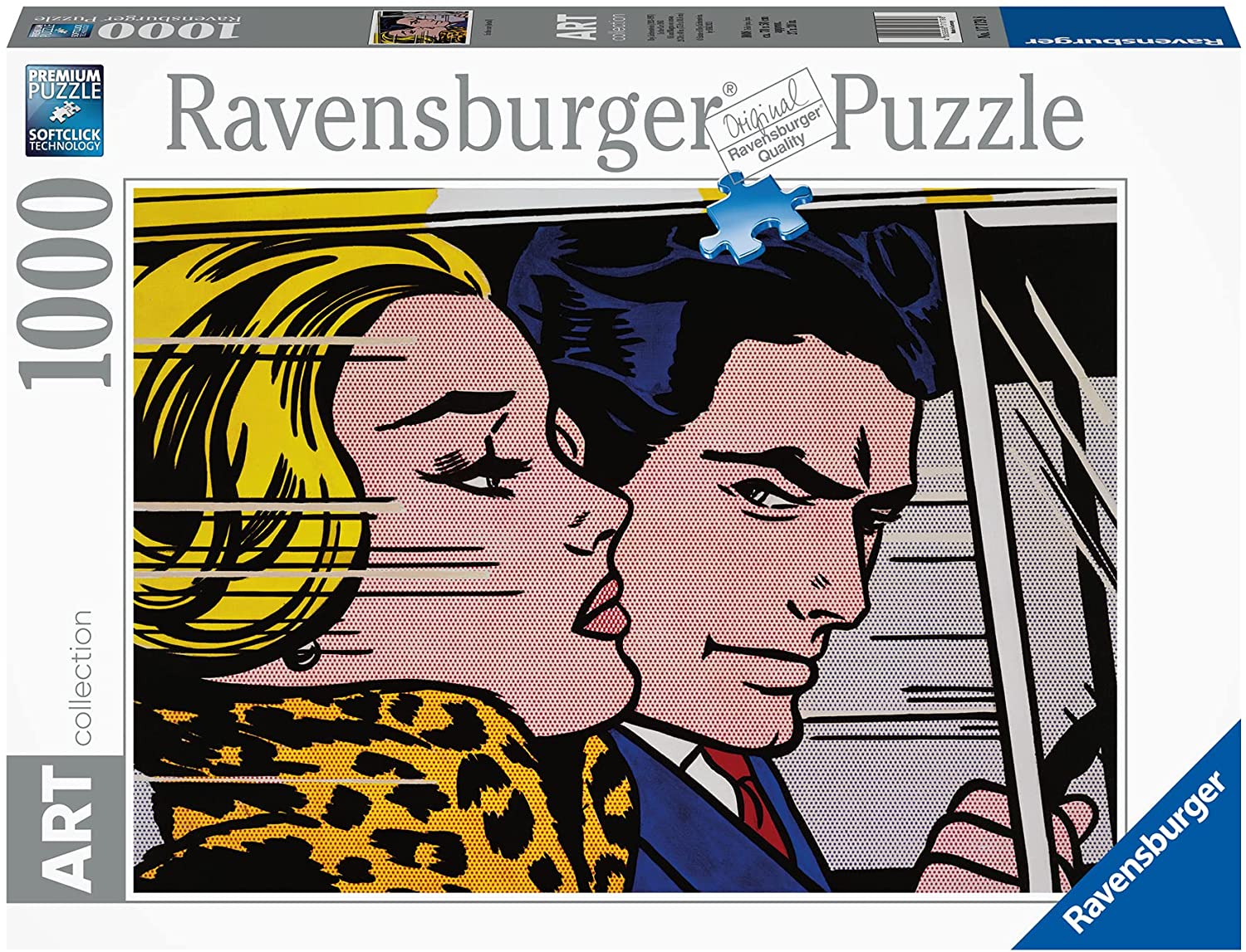 Ravensburger Art Collection Roy Lichtenstein : In the Car 1000 Piece Puzzle image 0